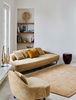 Toulemonde Bochart Kantha Beige Carpet