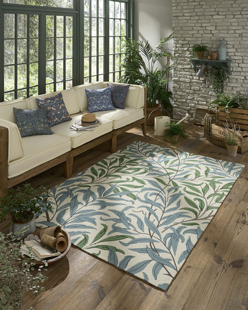 Morris&Co WILLOW BOUGHS LEAFY ARBOUR rug 428607