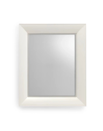 Francois Ghost Mat Mirror White