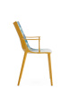 H.H.H. Graphic Impression Chair Mustard Ink-Ochre