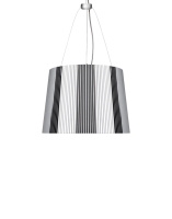 Gè Metal Pendant Lamp Chrome