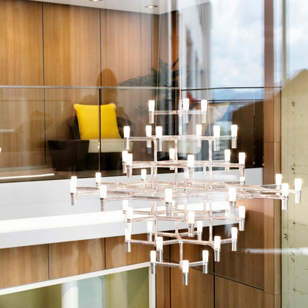 Lampa Wisząca Nemo Crown Magnum Polerowane Aluminium