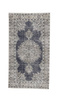 Vintage Iranian Wool Carpet Unique 12277 117 x 212