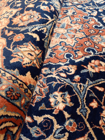 Iranian Wool Rug Unique sarough 135 x 218