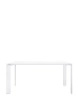  Four Soft Touch 158x79 cm Stół Biały Biały