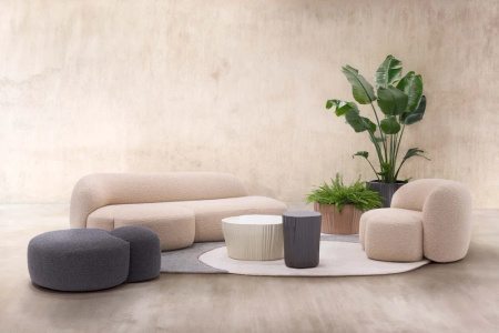 Aaland Armchair (Gorgone) White