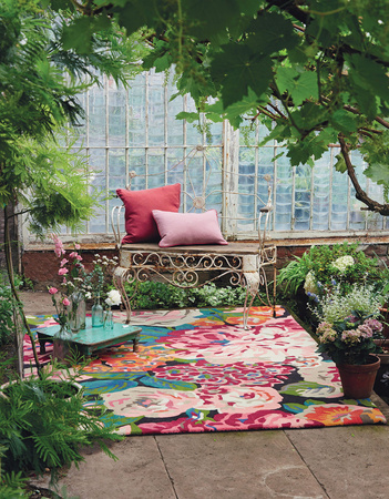 Sanderson Rose & Peony Carpet 45005