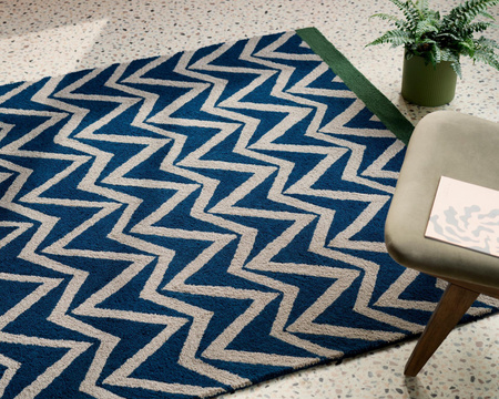 Brink&Campman Dhurrie Blue rug 426318