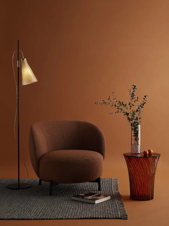 Lunam Armchair Curly Biały