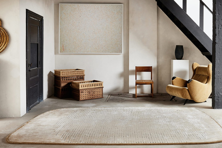 Serge Lesage Geometry Sand carpet