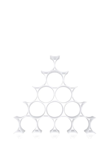 Infinity Bottle Stand White