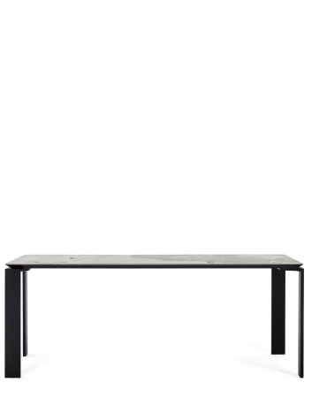  Four Ceramic 190x90 cm Table Black Nature Tundra