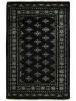 Dywan Wełniany Pakistan Bokhara Black 138 x 211