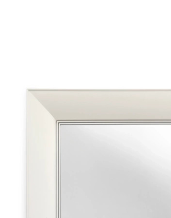 Francois Ghost Mat Mirror White