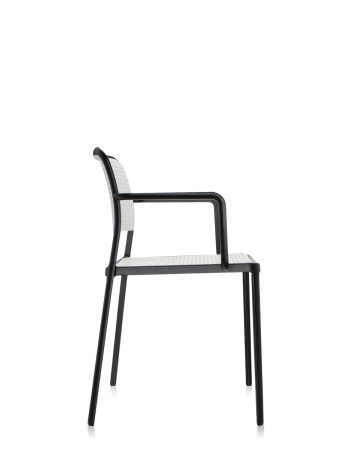 Audrey Chair Black White