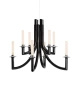Khan Chandelier Black