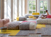 Gan Mangas Space Rhombus Pink Modular Couch