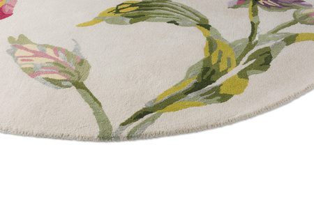 Laura Ashley Gosford Cranberry ROUND Carpet 081300
