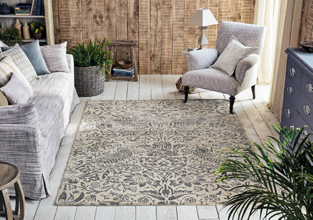 Morris&Co Pure Strawberry Thief rug 28105