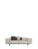 Largo Two-Seater Gubbio Sofa Ecrù