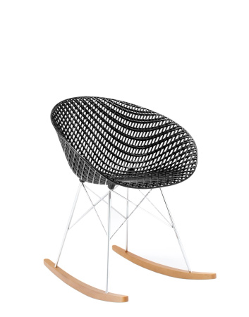 Smatrik Dondolo Chair Black Chrome Plated