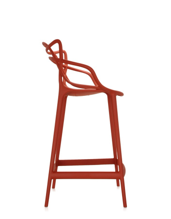 Masters Stool 65 cm Krzesło Barowe Pomarańczowy