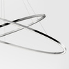 Lampa Wisząca Nemo Ellisse Double 2700 K Polerowane Aluminium