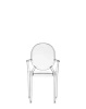 Loulou Ghost School Chair Transparent