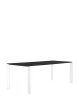  Four Soft Touch 223x79 cm Table White Black