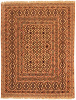 Dywan Wełniany Afghan Unique Kelim 146 x 187 39100