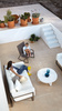 Gandiablasco Flat Round Coffee Table Ø90 cm