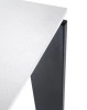 Four Square 128x128 cm Table Black White