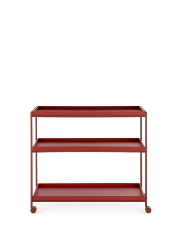 Trays 80 cm x 40 cm Wózek Bordowy