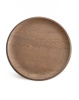 AL Wood Table Dark Wood - Black