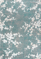Louis de Poortere SAKURA LAKE BLUE carpet 9850