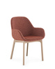 Clap Tissue Shirley Powder Rust Armchair