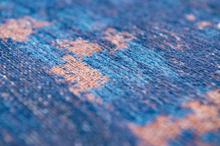 Louis de Poortere Atlantic Venetian Dust Sunset Blue Carpet 9211