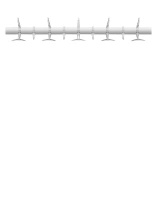 Hanger 90 cm Hanger Transparent