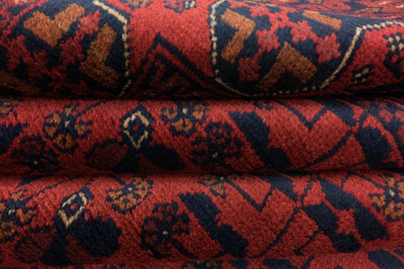 Afghan Mohammadi Khan Wool Carpet 732724 250x350