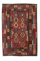 Dywan Wełniany Kelim Nomad Chobi Red 81088 203 x 294