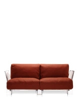 Pop Outdoor Two-Seater Sofa Zewnętrzna Pomarańczowy