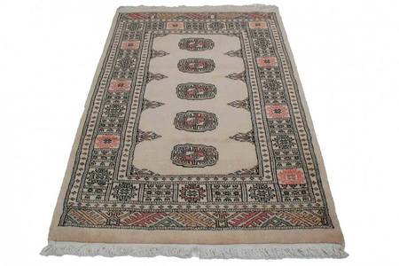 Pakistan Wool Carpet Bokhara Beige 96394 79 x 124