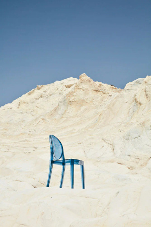 Victoria Ghost Chair Amber