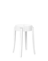 Charles Ghost 46 cm Stool White