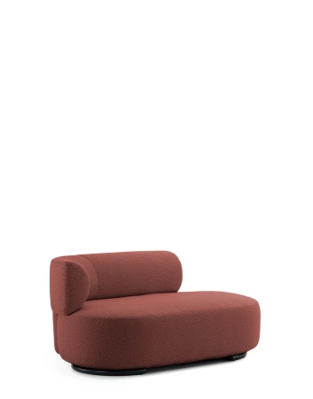K-Waiting Dormeuse Bouclé Lounger Brickwood