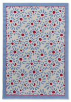 Laura Ashley Thorncliff Daisy Sky Blue Outdoor Rug 480308