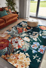 Sanderson Stapleton Park Navy Burnt rug 45318