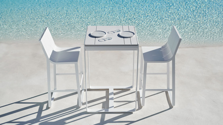 Gandiablasco Flat 70x70 cm Bar Table