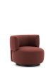 K-Waiting Bouclè Brick Armchair