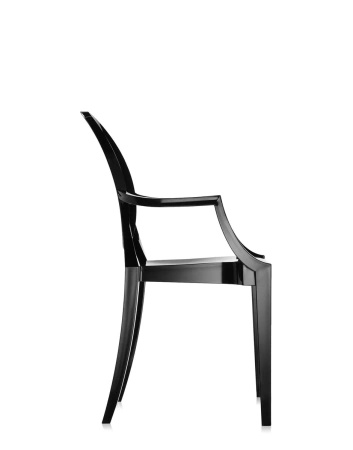 Louis Ghost Chair Black